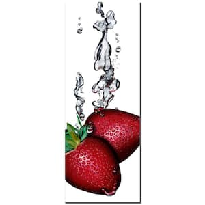 Unframed Strawberry Splash II by Roderic Stevens Art Print 2in. x 32in.