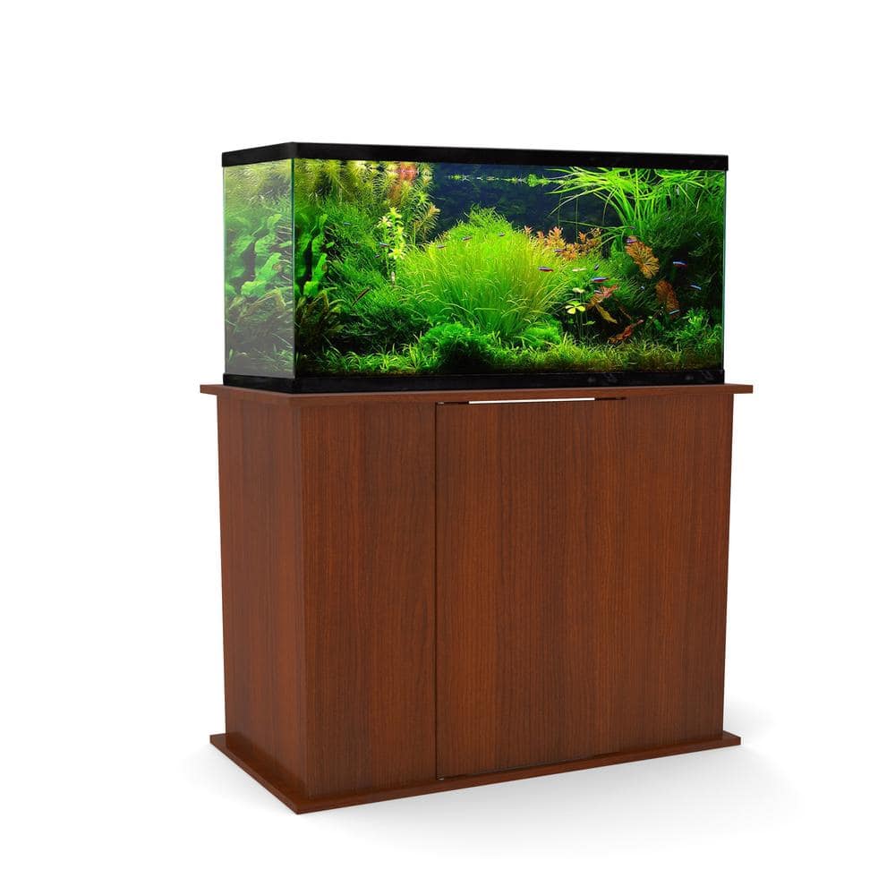 Aquarium Fundamentals Serene Cherry 28.25 in. Accent Cabinet with 2 Shelves