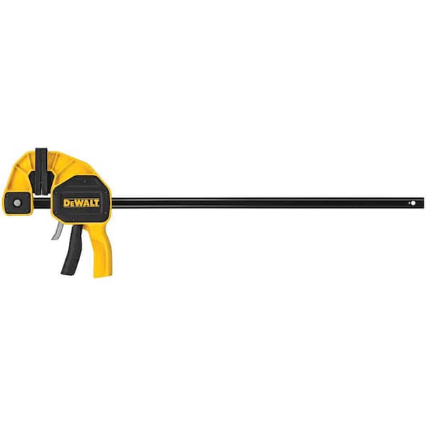 DEWALT 24 in. 600 lbs. Trigger Clamp with 3.75 in. Throat Depth