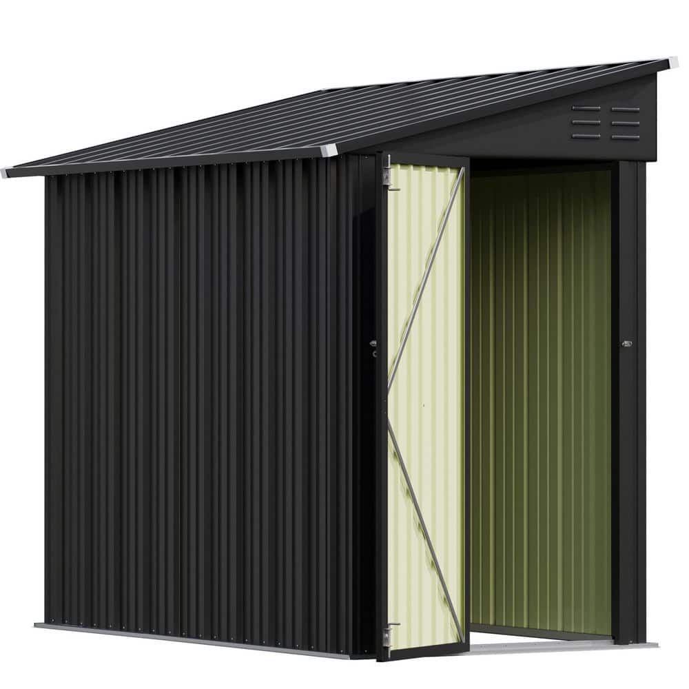black-patiowell-metal-sheds-