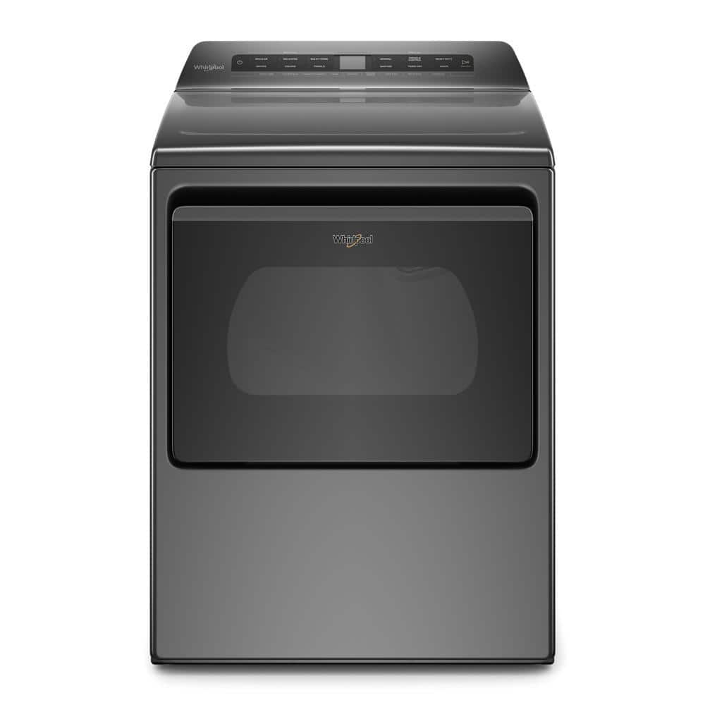 Whirlpool 7.4 cu. ft. Chrome Shadow Front Load Electric Dryer with AccuDry System