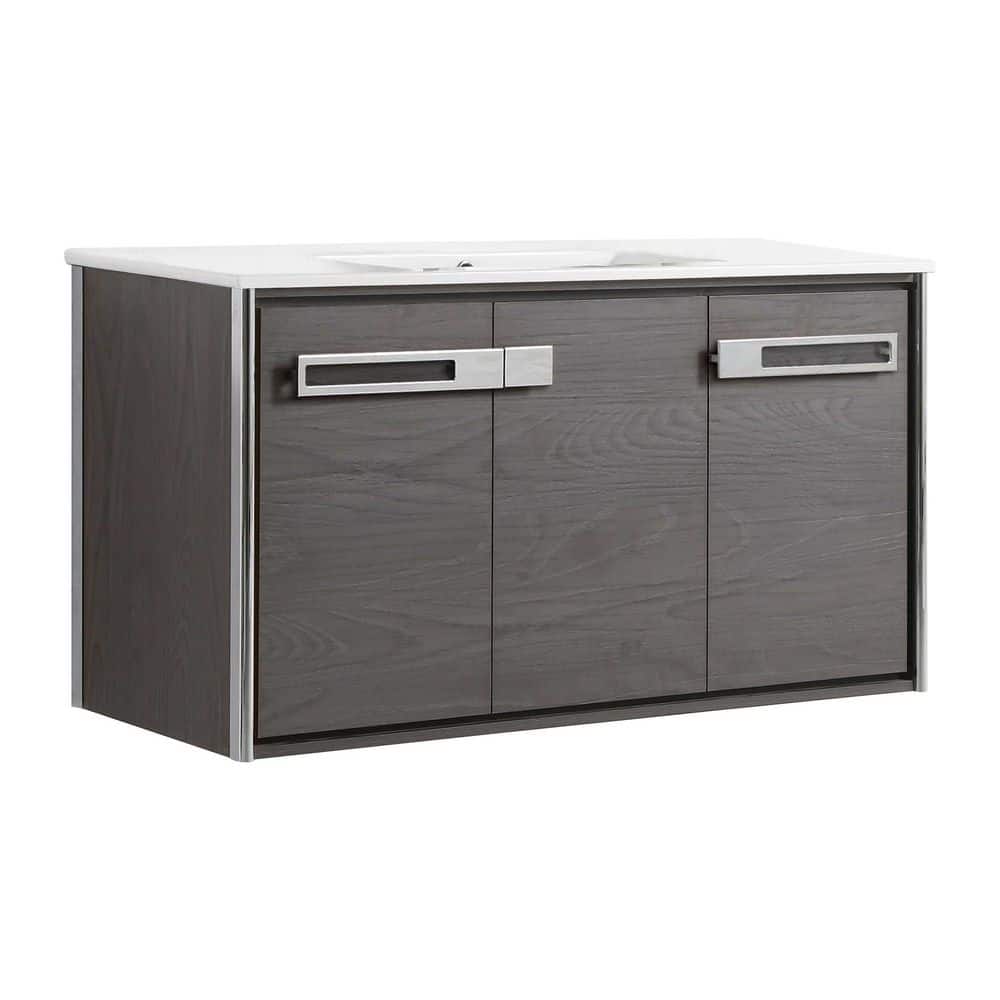 FINE FIXTURES Oakville 42 in. W x 18 in. D x 23.25 in. H Wall Mounted