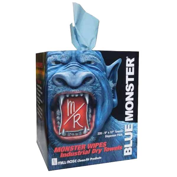Blue Monster Low-lint Disposable Towels