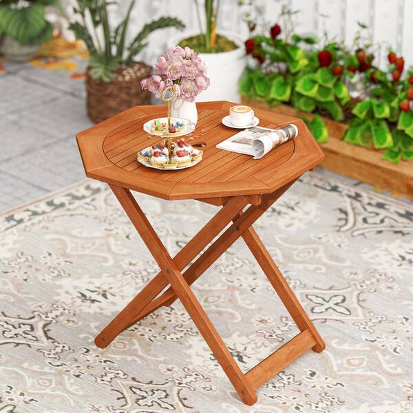 folding patio umbrella table Enlarged Outdoor Metal Square Dining with Hole x 28 in 6-Piece Metal Square Outdoor Dining