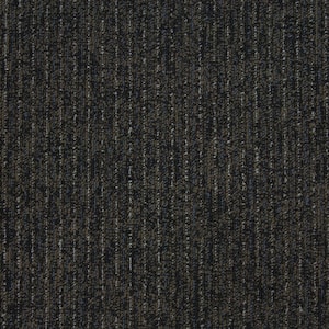 Surge Brown Residential/Commercial 19.7 in. x 19.7 Glue-Down Carpet Tile (20 Tiles/Case) 54 sq. ft.