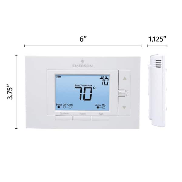 80 Series, 7 Day Programmable, Multi-Stage (2H/2C) Thermostat