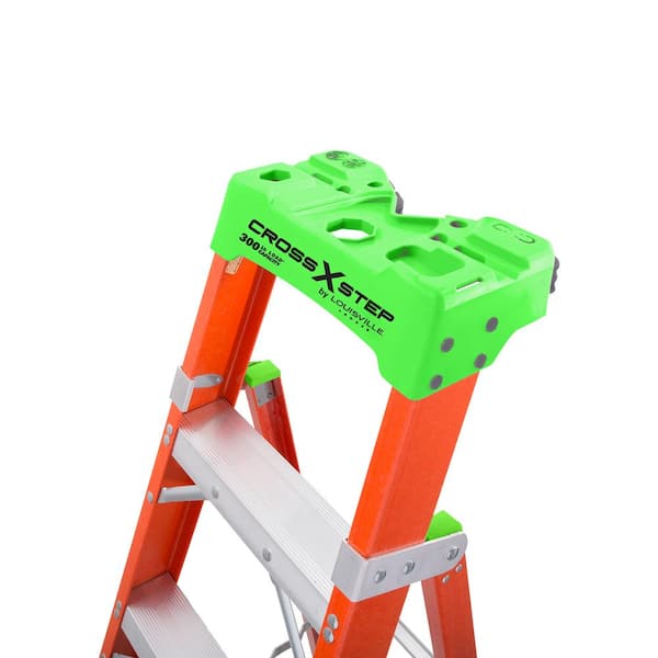 Louisville Ladder - 12 ft Fiberglass Standard Step Ladder Type IA -  Murdoch's