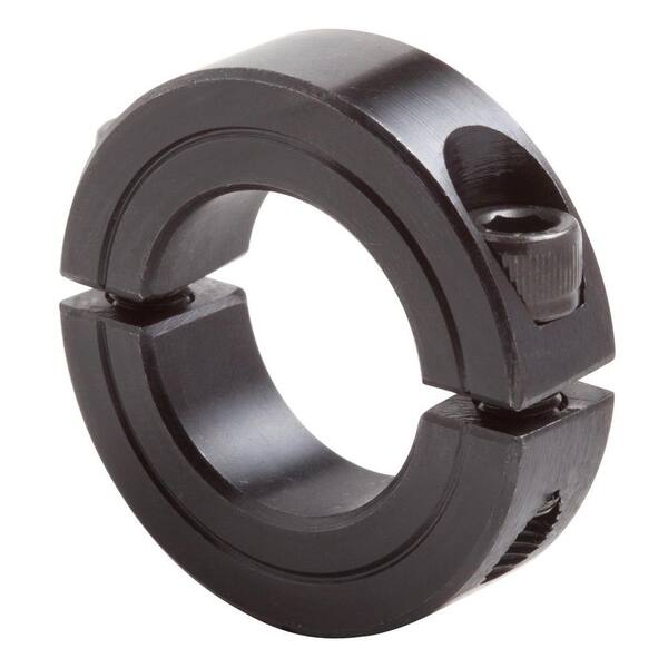 Climax 1-15/16 in. Bore Black Oxide Coated Mild Steel Clamp Collar