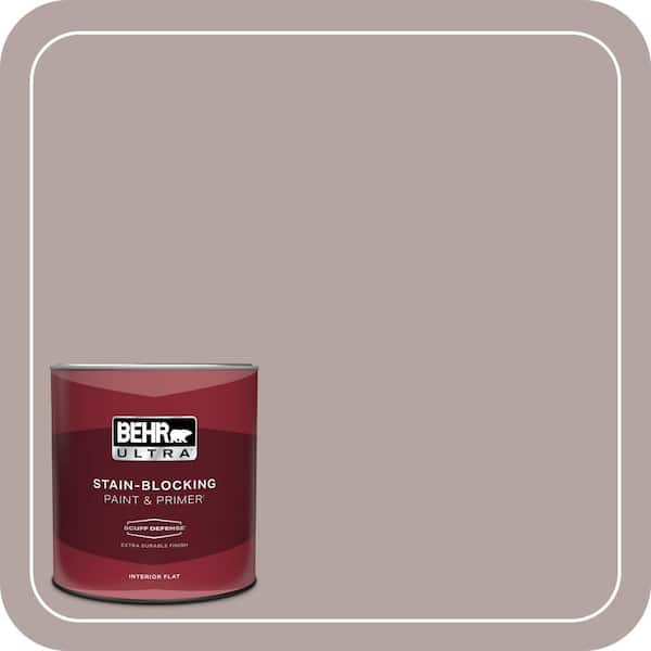 BEHR ULTRA 1 qt. Home Decorators Collection #HDC-NT-19 Lavender Suede Extra Durable Flat Interior Paint & Primer
