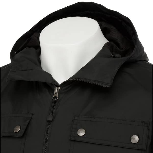 Carhartt Men's Regular Medium Black Nylon Jackets/Pullovers 100247