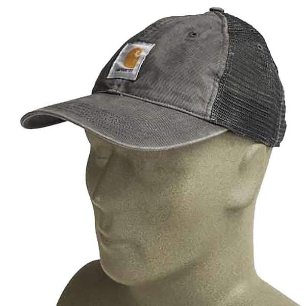 Carhartt Men's OFA Gravel Cotton Cap Headwear-100286-039 - Home Depot