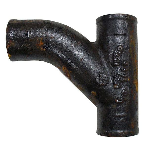AB and I Foundry 2 in. Cast-Iron Combination Tee/Wye