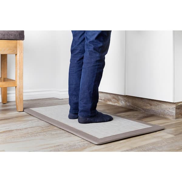 Piermont Beige 20 in. x 39 in. Indoor Anti-Fatigue Kitchen Mat