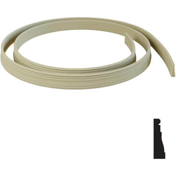 Ekena Millwork 11/16 in. x 144 in. x 2 1/2 in. Resin Casing Flexible Moulding