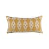 Levtex Home Presidio Textured Pillow, Yellow, 12 in x 24 in