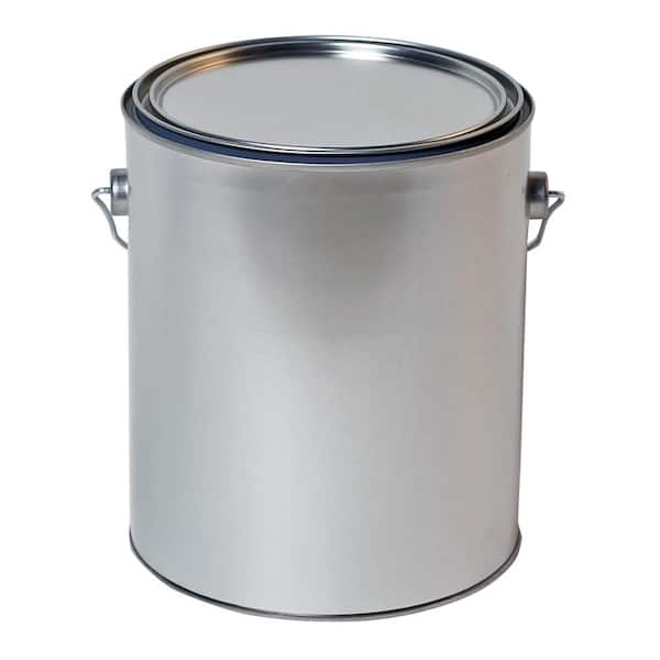 6 Pack Metal Quart Paint Cans with Lids, Empty Unlined Paint Buckets,  Multipurpo