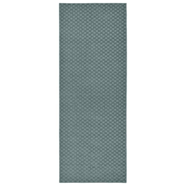 Garland Rug Medallion Sea Foam 3 ft. x 8 ft. Geometric Area Rug ...