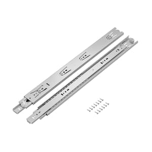 18 in. (450 mm) Stainless Steel Full Extension Side Mount Ball Bearing Drawer Slides, 1-Pair (2-Pieces)