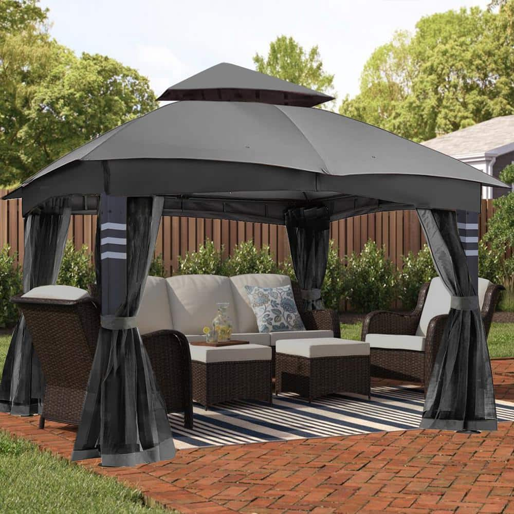 CoastShade 10 ft. x 12 ft. Outdoor Garden Gazebo Mesh Giveaway for ...