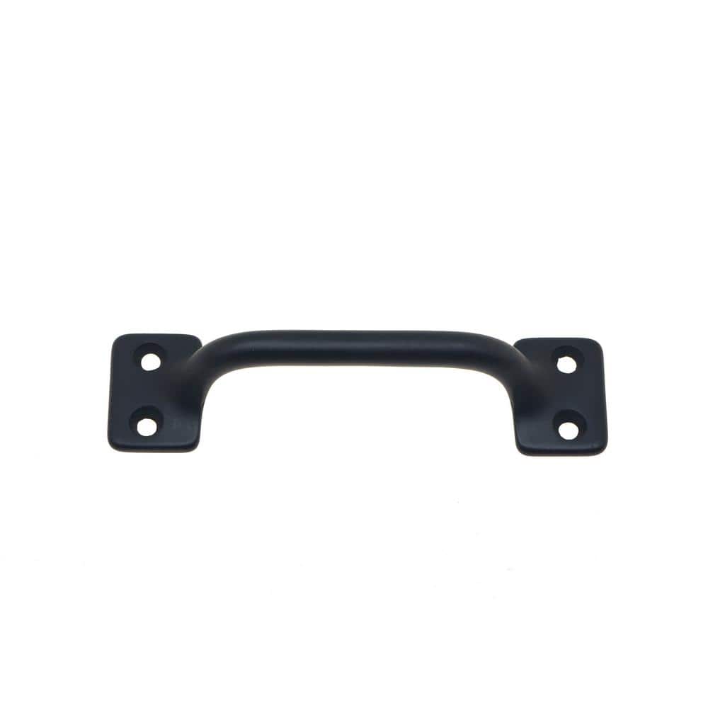 3-1/2 in. Center-to-Center Matte Black Solid Brass Bar Sash Lift/Drawer Pull price history on PriceWatchPro