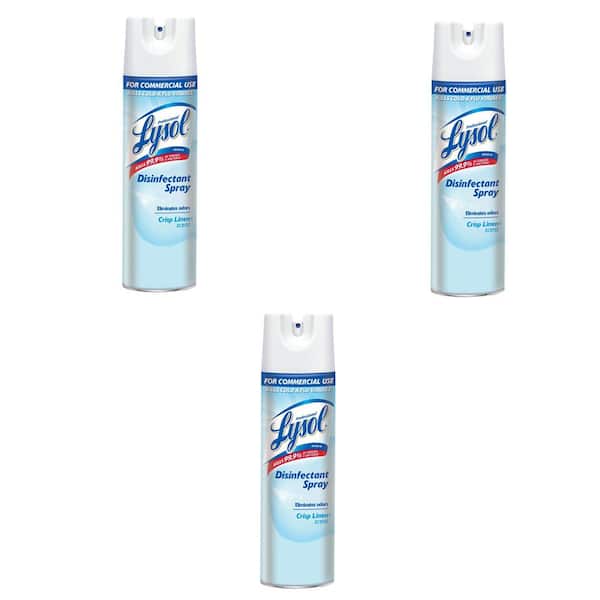 Lysol Lysol 19 oz. Crisp Linen Disinfectant Spray (3-Pack)