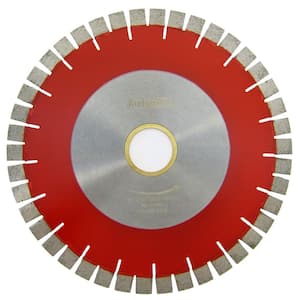 12 in. Bridge Saw Blade with V-Shaped Segment for Granite Cutting