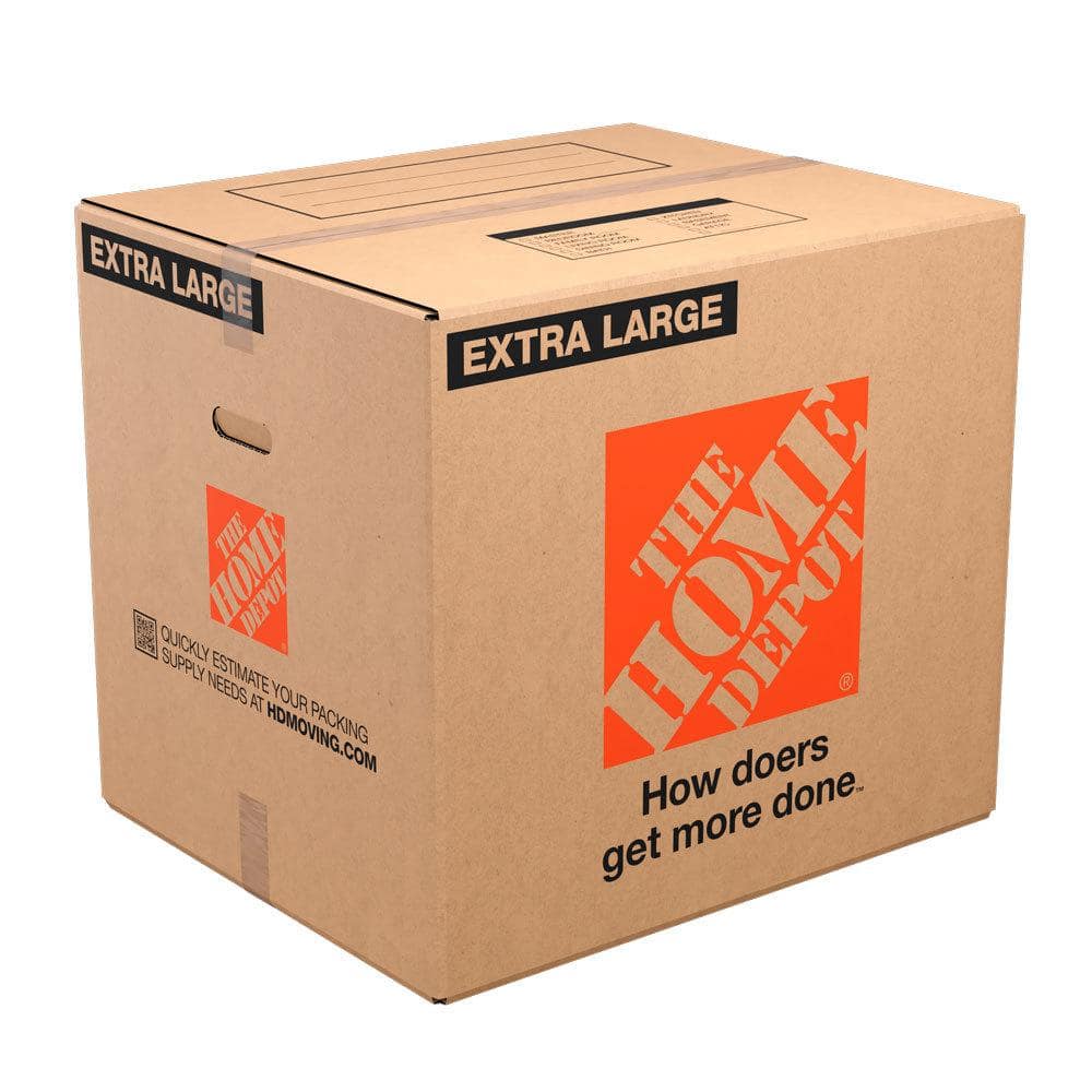 Reviews for The Home Depot 24 in. L x 20 in. W x 21 in. D Extra-Large  Moving Box with Handles