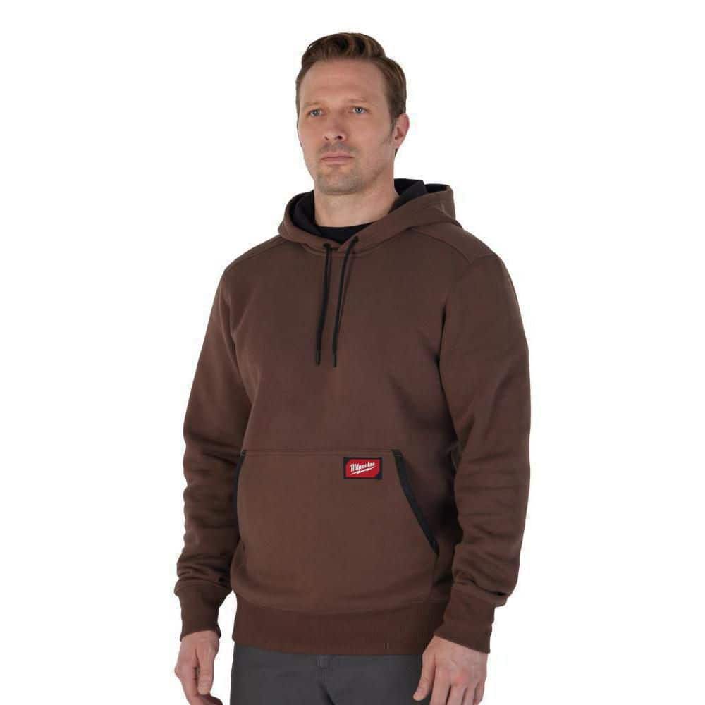 Milwaukee Men's 2X-Large Brown Midweight Cotton/Polyester Long