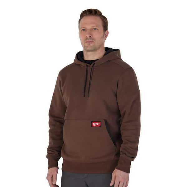 Milwaukee Men's X-Large Gray Midweight Cotton/Polyester Long