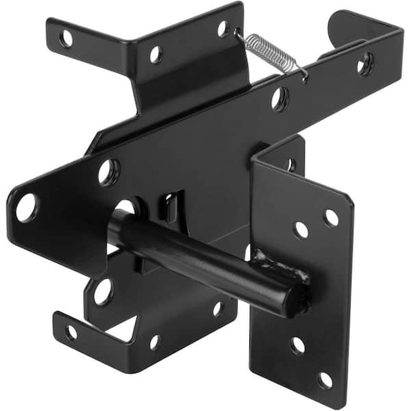 Self-Locking Gate Latch for Wooden Fence utomatic Lock Gravity Door Latch for Secure Pool Outdoor Garden Metal Gates