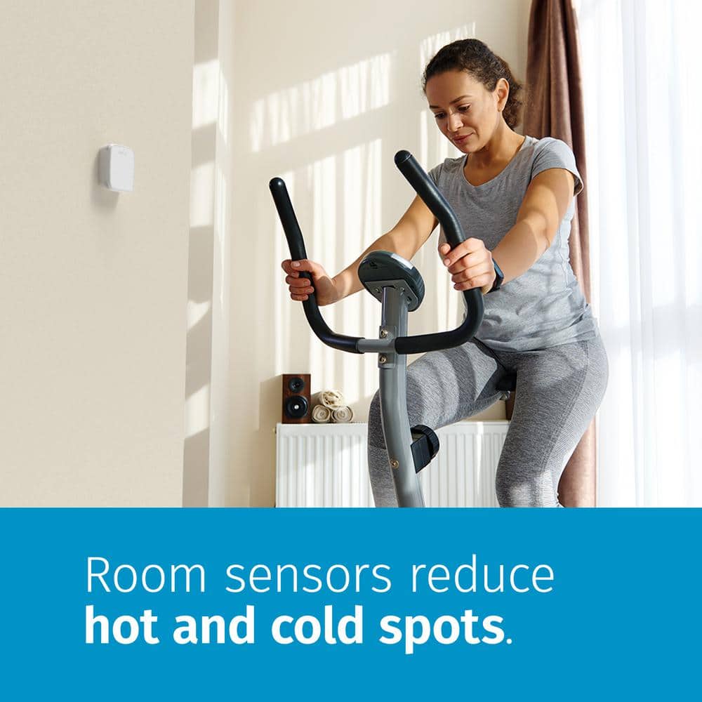 White Emerson Sensi Room Sensor for Sensi Touch 2