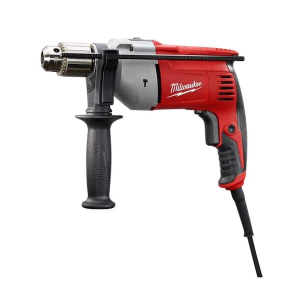 Milwaukee 8 Amp Corded 1/2 in. Hammer Drill Driver 5376-20 - The