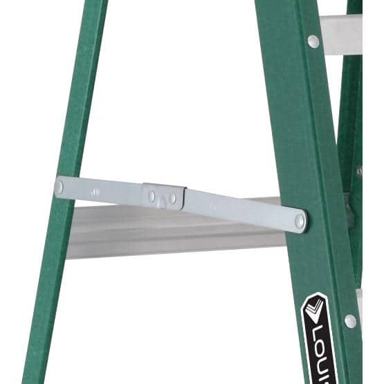 Louisville Ladder 6' Fiberglass Step Ladder Type iA 300-Pound Load Capacity L-3016-06