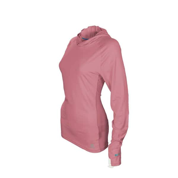 MOBILE COOLING Women's Small Plum DriRelease Women's Cooling Hoodie