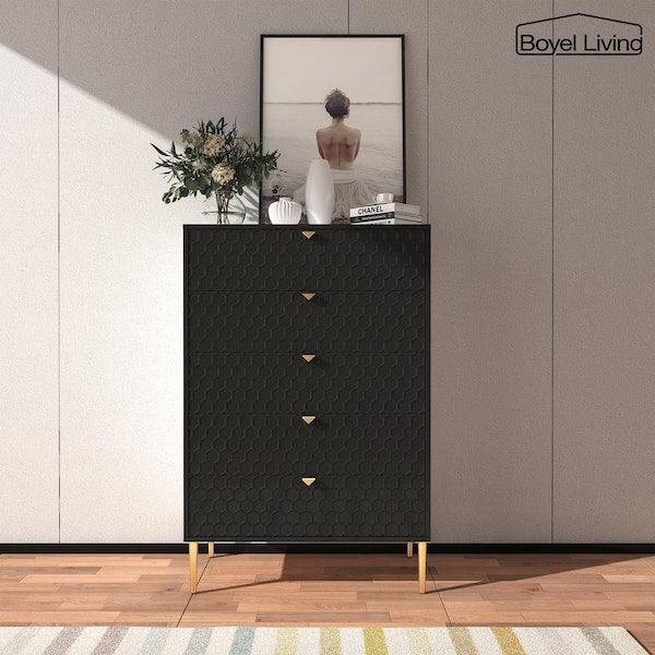 Boyel Living Green Modern Indoor Accent Storage Cabinet with 6