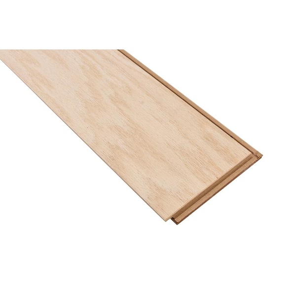 Bruce Turlington Butterscotch Oak 3/8 in. T x 5 in W Click Bruce Turlington Butterscotch Oak 3/8 in. T x 5 in W Click