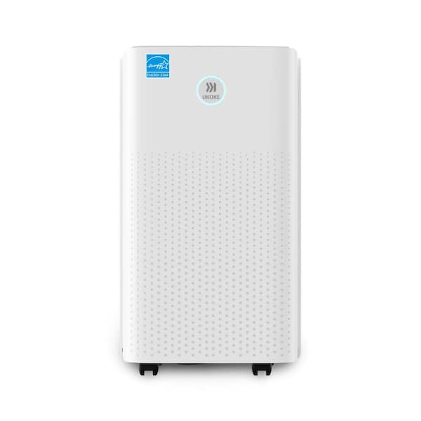32 Pt. Dehumidifier for 1750 sq. ft., Energy Star, Auto Drain, Quiet, for Basement, Bedroom, RV, White