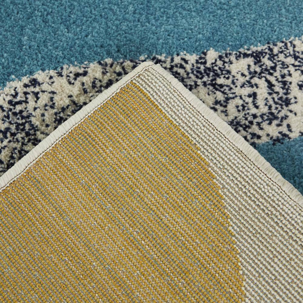 Evergood Cream and Multicolor Abstract Easy Care Area Rug