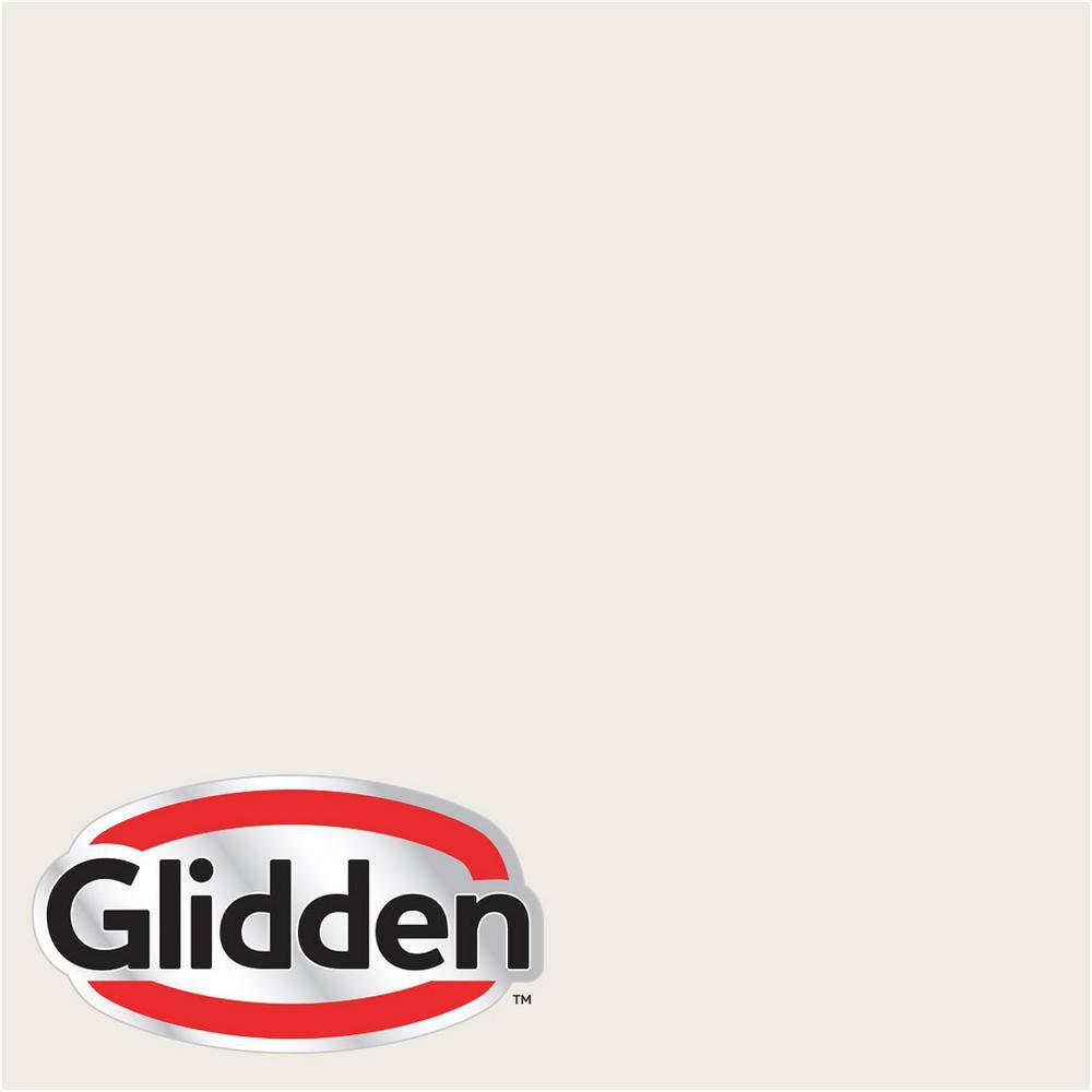 Glidden Premium 1 gal. #HDGO35U Natural White Satin Interior Paint with ...