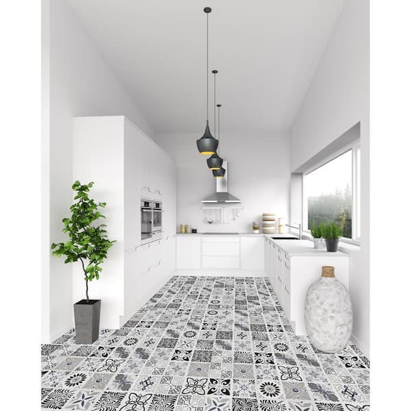 Kipling Isle 12 MIL x 12 in. W x 24 in. L Waterproof Click Lock Vinyl Plank Flooring (19.37 sq. ft./case)