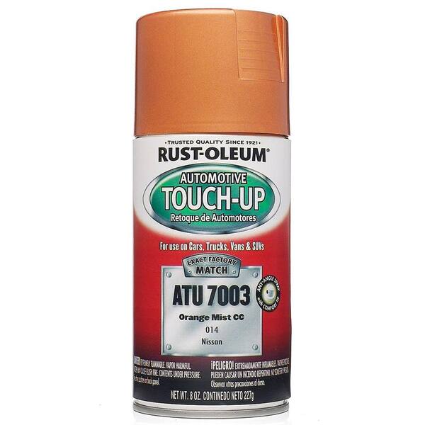 Rust-Oleum Automotive 8 oz. Orange Mist Auto Touch-Up Spray (6-Pack)