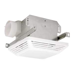Advantage 70 CFM Ceiling Bathroom Exhaust Fan with Light