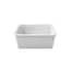 LaToscana La Toscana Farmhouse Apron-Front Fireclay 33 in. Single Basin ...