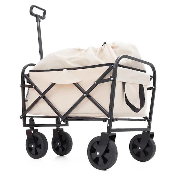 Multi-use Bag, Collapsible Foldable Wagon Cart Beach Wagon Heavy Duty Utility ' Serving Cart Utility Wagon Grocery Cart