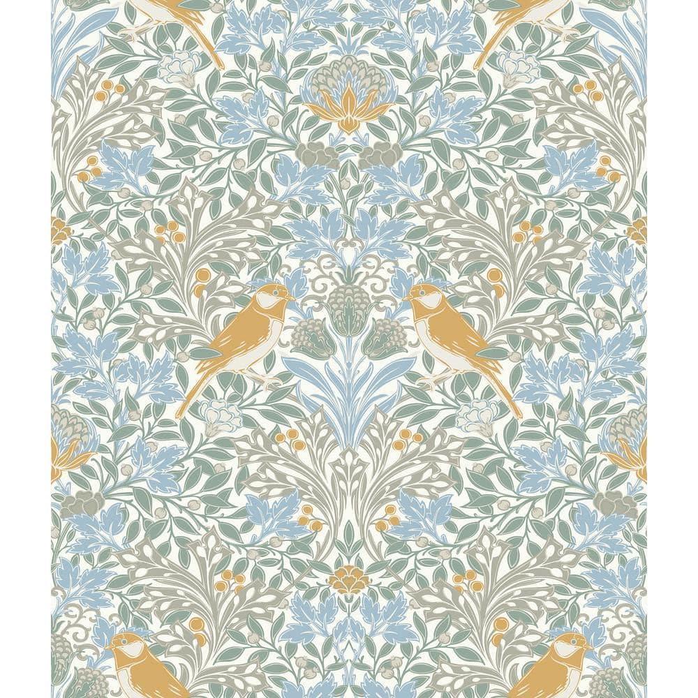 Garden Aviary Sky Blue Peel and Stick Wallpaper price history on PriceWatchPro