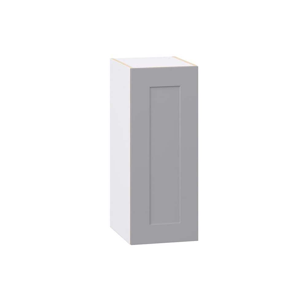 Roseland 12 in. W x 14 in. D x 30 in. H Assembled Shaker Wall Kitchen Cabinet in Slate Gray price history on PriceWatchPro