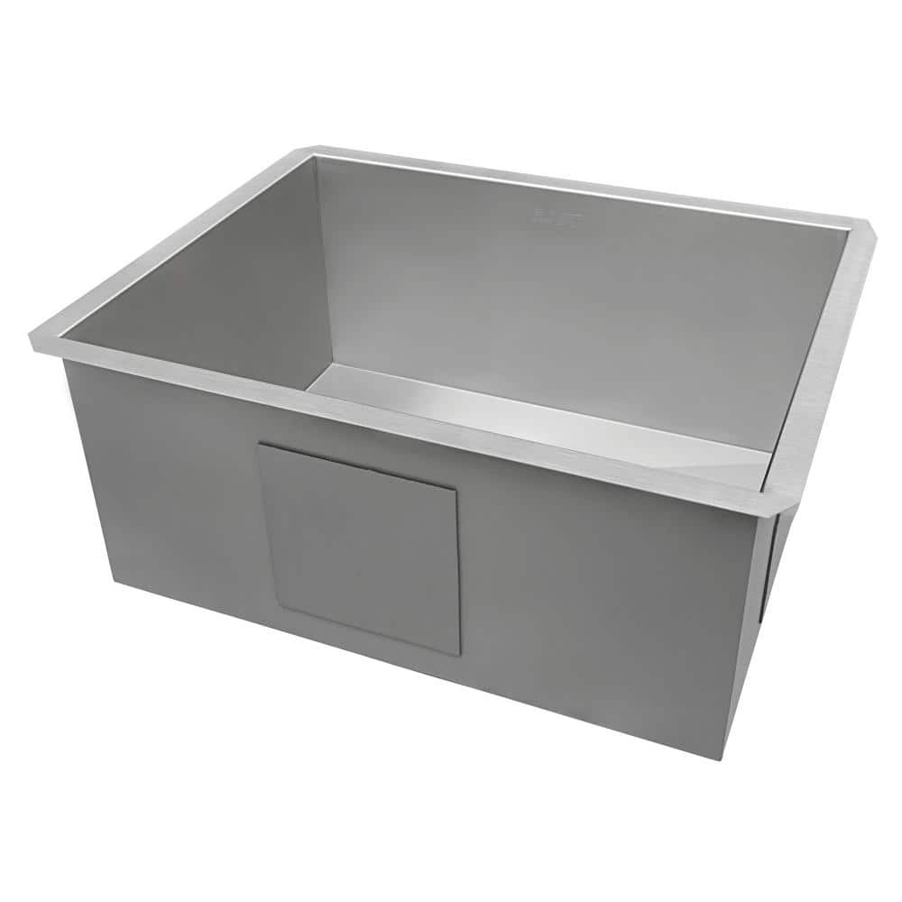 Ruvati 25" Stainless Steel Drop-in Single Bowl Kitchen Sink
