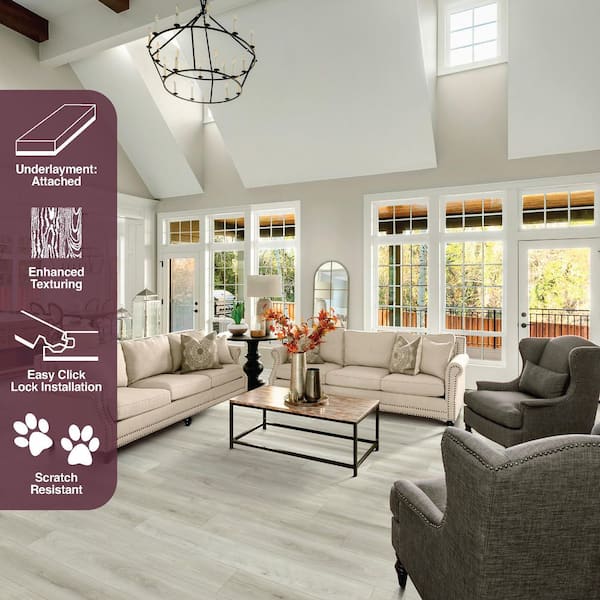 Home Decorators Collection Coral Cove Hickory 20 MIL x 7 in. W x