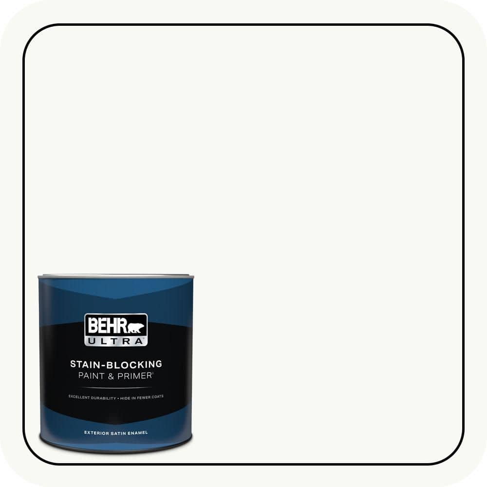 1 qt. Home Decorators Collection #HDC-NT-04G Blanca Peak Satin Enamel Exterior Paint & Primer price history on PriceWatchPro