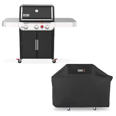 Weber Spirit E-215 2-Burner Propane Grill in Black 46112001 - The Home Depot